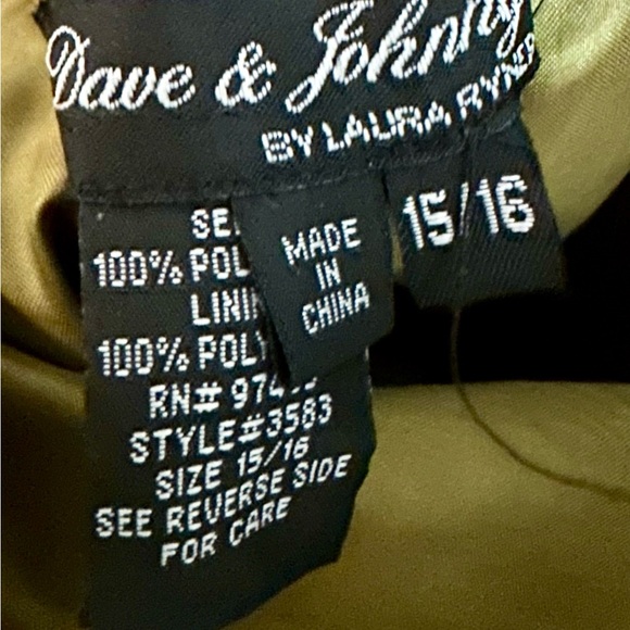 Floor length ball gown, green - Picture 3 of 3